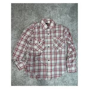 Vintage Gap plaid button down shirt long sleeve sz xl